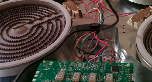 Ремонт стеклокерамической варочной панели. Советск